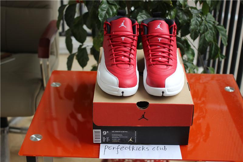 Authentic Air Jordan 12 Gym Red 2016